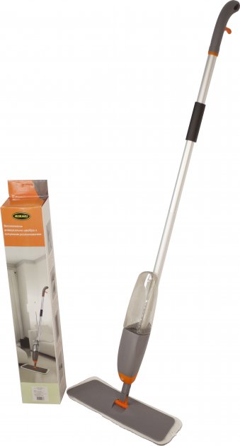 Швабра KORNEL з мікрофіброю для підлоги 42 см та розпилювачем (LJQ-003)